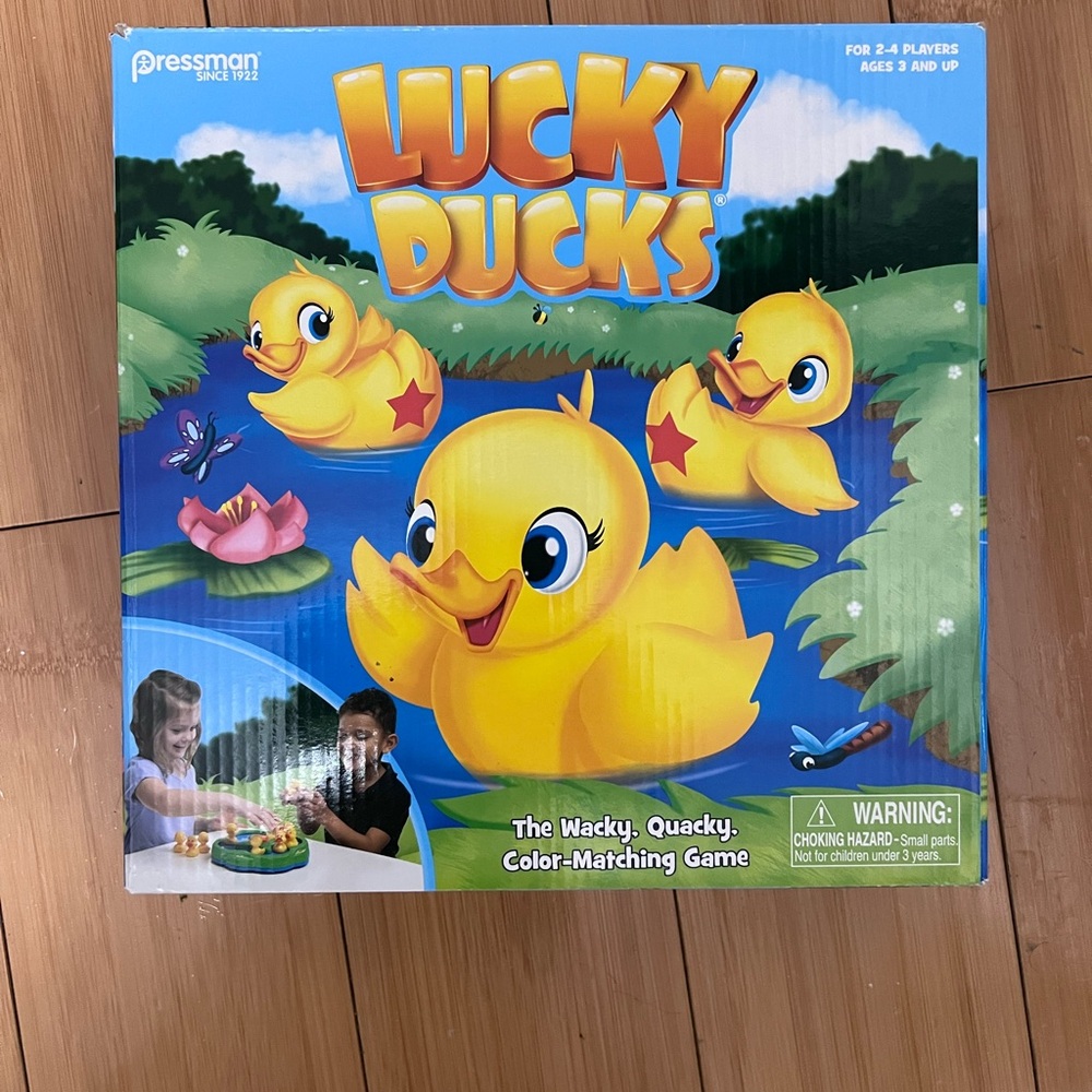 Lucky Ducks Color-Matching Game - Yellow